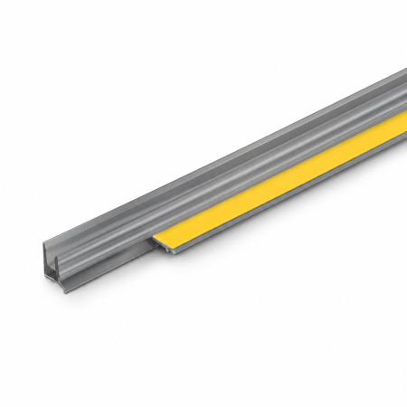 Profil etansare ferestre 6 mm gri, lungime 2.5 m